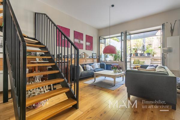 Duplex jardin, piscine, garage