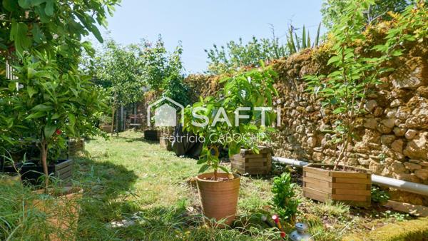 Maison de village rénovée et lumineuse 2 chambres jardin sans vis-à-vis
