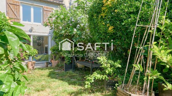 Maison de village rénovée et lumineuse 2 chambres jardin sans vis-à-vis