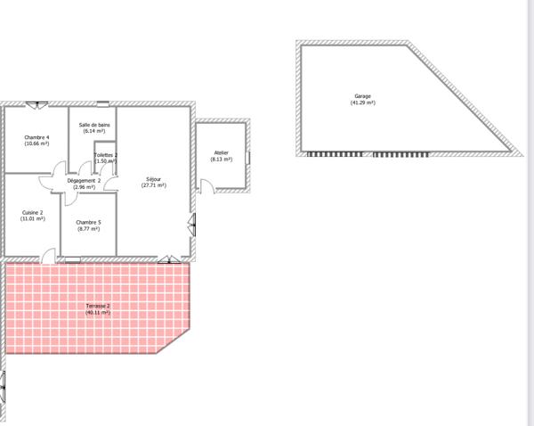 Prunelli-di-Fiumorbo (20243) Ensemble immobilier T3,T3,T4 300m2