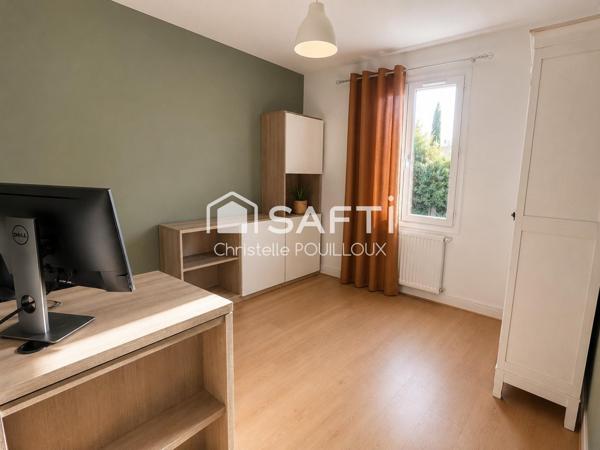 MAISON DE PLAIN-PIED – 4 CHAMBRES – PISCINE – GARAGE – ATELIER