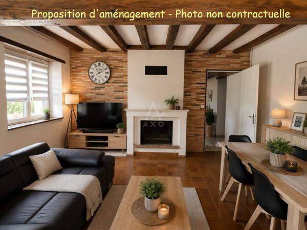 Maison de plain pied au calme