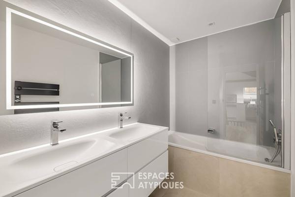 Duplex d’exception en dernier étage avec vue à Foch