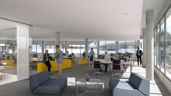 Bureaux à louer à Champagne-au-Mont-d'Or immeuble moderne et divisible