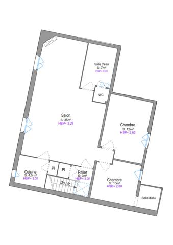 Bordeaux Sainte Croix - Appartement T3