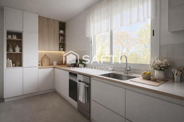 Une maison à façonner, pleine de potentiel