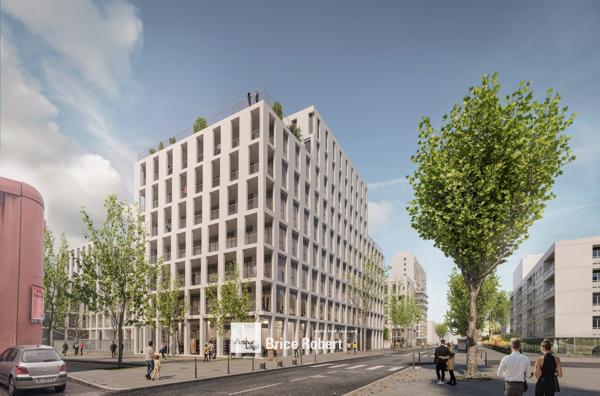 Bureaux neufs à vendre ou à louer à Villeurbanne avec terrasses privatives
