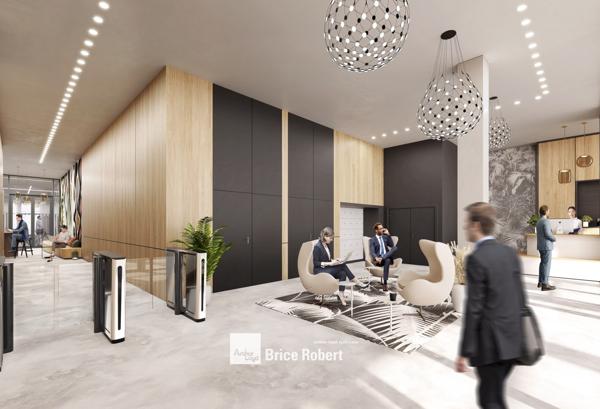 Bureaux neufs à vendre ou à louer à Villeurbanne avec terrasses privatives