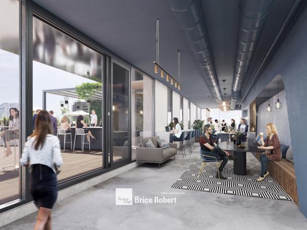 Bureaux neufs à vendre ou à louer à Villeurbanne avec terrasses privatives
