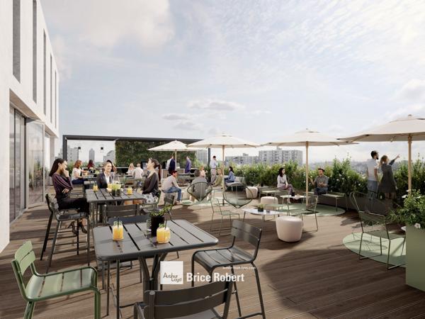 Bureaux neufs à vendre ou à louer à Villeurbanne avec terrasses privatives