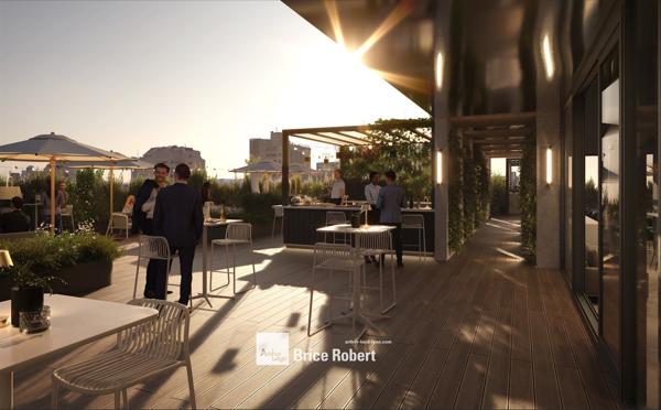 Bureaux neufs à vendre ou à louer à Villeurbanne avec terrasses privatives