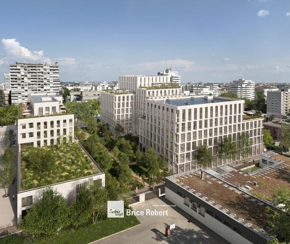 Bureaux neufs à vendre ou à louer à Villeurbanne avec terrasses privatives