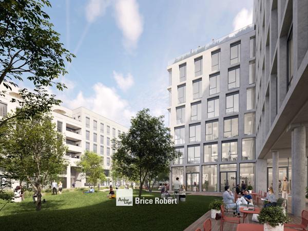 Bureaux neufs à vendre ou à louer à Villeurbanne avec terrasses privatives