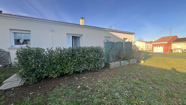 EXCLUSIVITE - Niort pavillon de plain-pied T4 avec jardin