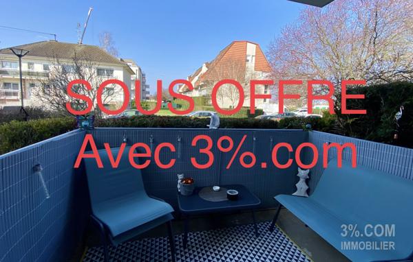 3%.COM - À ECKBOLSHEIM, bel appartement 3 pièces, 2 chambres, 1 balcon, 1 garage double, 1 cave Eckbolsheim (67201)