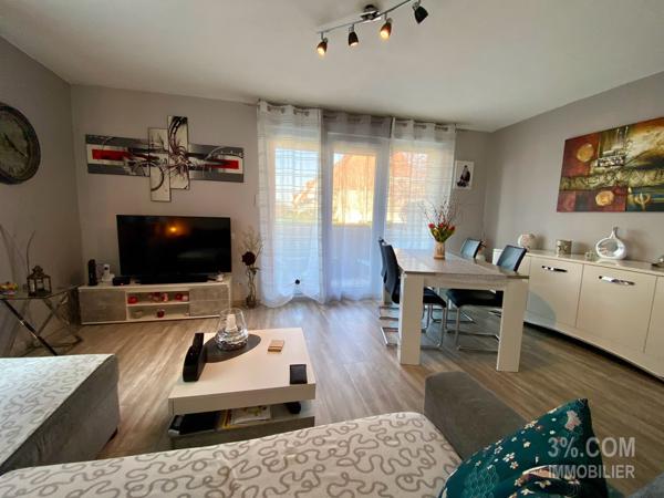 3%.COM - À ECKBOLSHEIM, bel appartement 3 pièces, 2 chambres, 1 balcon, 1 garage double, 1 cave Eckbolsheim (67201)