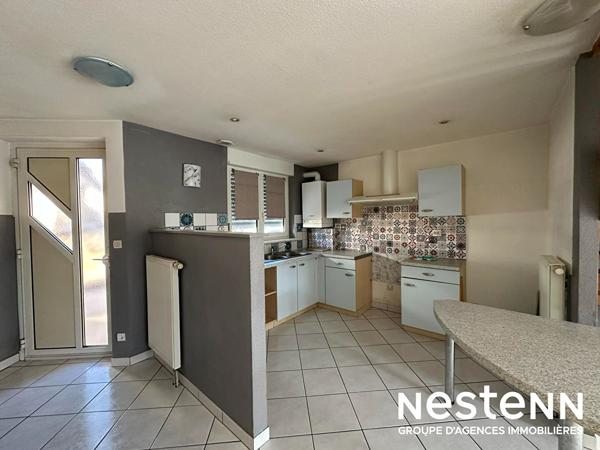 Appartement de 86m² - triplex - BETSCHDORF - 3 chambres - terrasse, jardin, garage, parking
