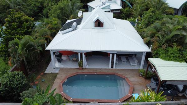 Dpt Guadeloupe (971), à vendre SAINT-FRANCOIS, villa 3 suites avec piscine et jacuzzi