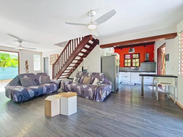 Dpt Guadeloupe (971), à vendre SAINT-FRANCOIS, villa 3 suites avec piscine et jacuzzi