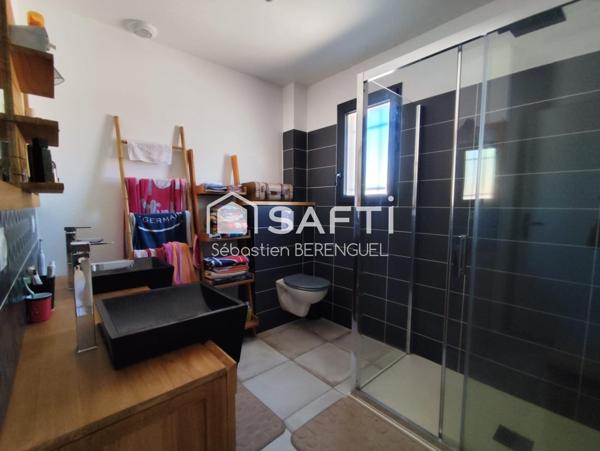 Maison récente avec garage et piscine Montagnac