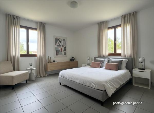Maison à Saint Loubès de 4 pièces de 82 m² - Garage - Terrain de 981 m²