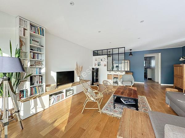 Nantes centre ville - Appartement 105m2, 3 chambres, balcon, garage et cave