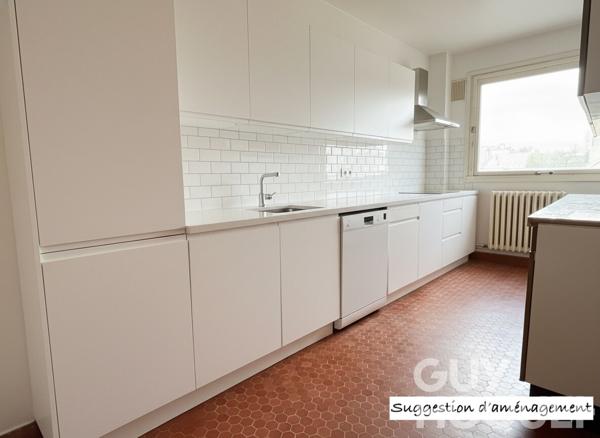 Versailles appartement 4 vraies chambres. Vue imprenable sur Versailles et Notre-Dame