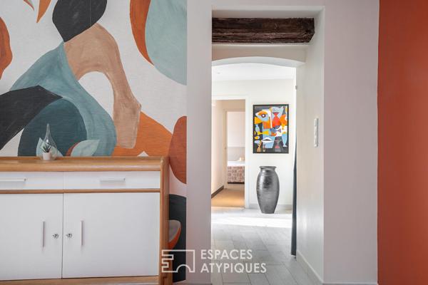 Longère de caractère entièrement rénovée avec piscine, un art de vivre au vert