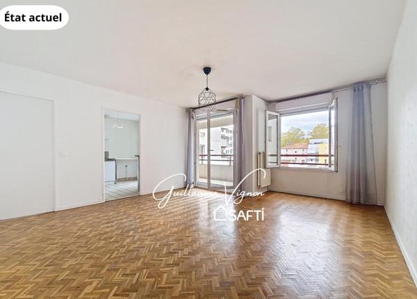 T2 lumineux et calme avec grande terrasse et DPE C