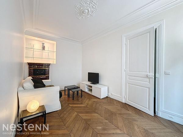 Quartier Lévis 75017- 3 pièces meublé 47 m²