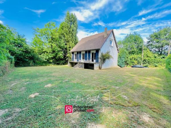 Maison à fort potentiel  Chevru (77), 86m², jardin, garage, sous-sol