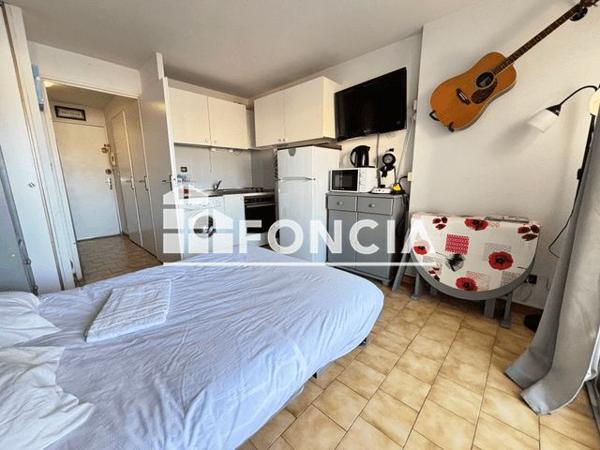 À vendre Studio 19 m² - Le Barcarès 66420