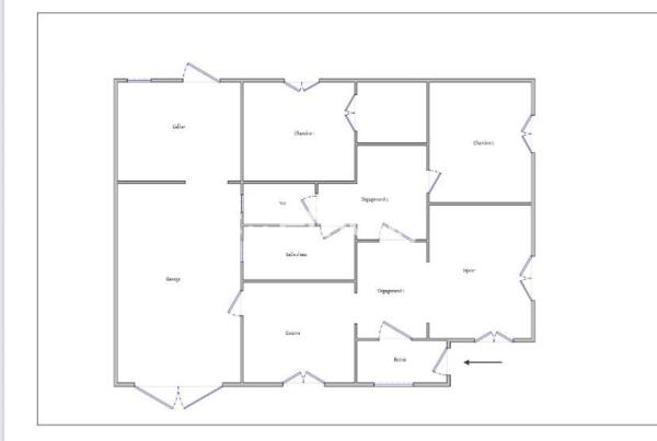 Maison 3 pièces - 61 m² Exclusivité efficity