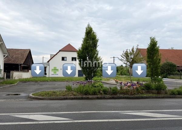 Terrain constructible de 381m² au cœur du village
