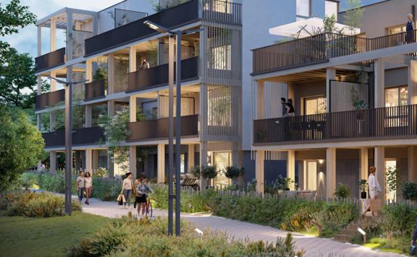appartement à vendre 3 pièces VILLERUPT (54190 avec balcon de 17 m² et parking