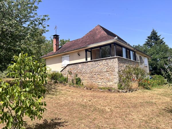 Maison avec vue exceptionnelle dans un environnement préservé Figeac