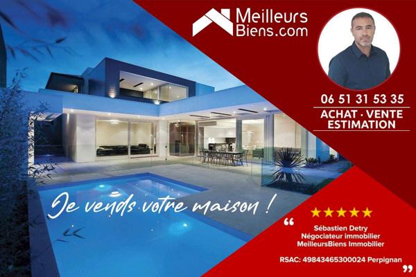 Magnifique appartement de 85 m2 moderne lumineux à Cabestany