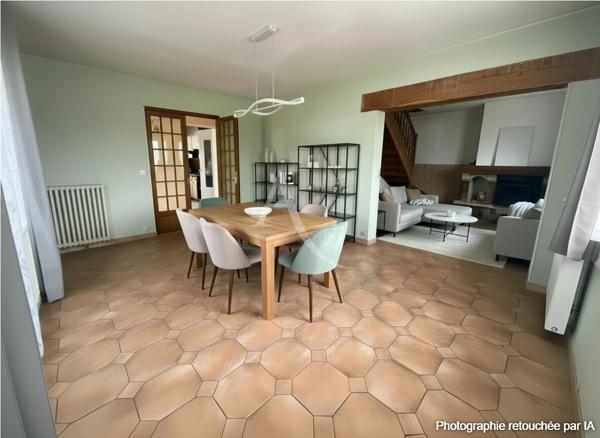 SERRIS BOURG - Env. 160 m² - 4 chambres - Terrain 588 m²