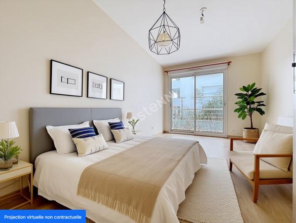 Nantes Sainte-Thérèse : Appartement 3 chambres 105.83 m2 avec ASCENSEUR / PARKING / TERRASSE/ DPE en C