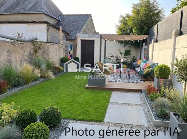 Maison de bourg avec potentiel – Ballée (53)