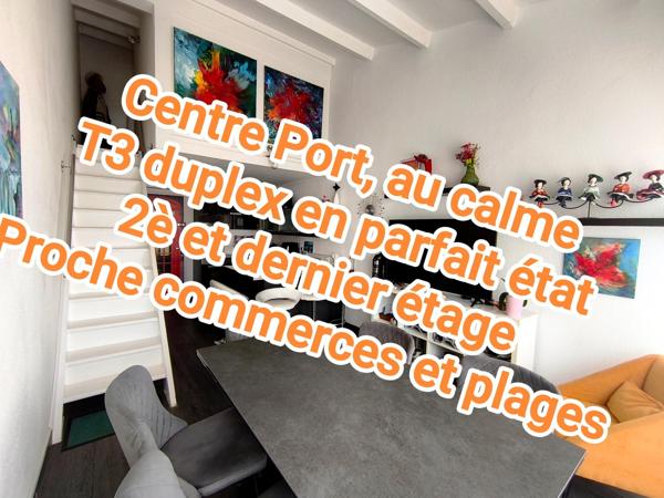 T3 en duplex en très bon état, au calme