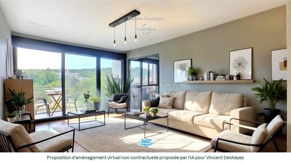 Résidence « Les Aiguillettes » – Appartement 4 pièces, balcons, loggias, cave - Visite virtuelle sur demande