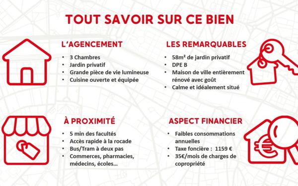 Maison à vendre    4 pièces • 93,70 m2 Dijon