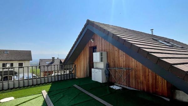 Maison à vendre 5 pièces THOIRY (01) EXCLUSIVITÉ-MAISON OSSATURE BOIS-STUDIO-VUE JURA