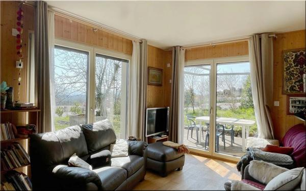 Maison à vendre 5 pièces THOIRY (01) EXCLUSIVITÉ-MAISON OSSATURE BOIS-STUDIO-VUE JURA