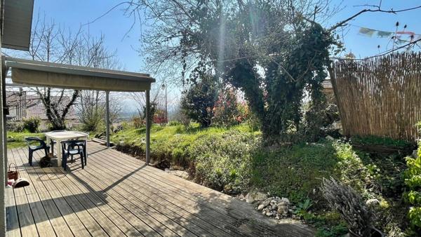 Maison à vendre 5 pièces THOIRY (01) EXCLUSIVITÉ-MAISON OSSATURE BOIS-STUDIO-VUE JURA