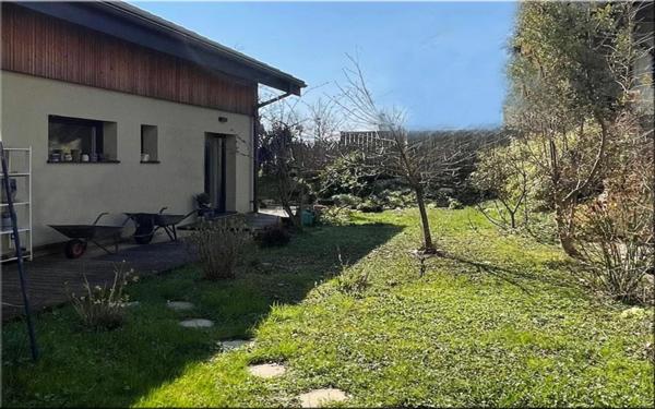 Maison à vendre 5 pièces THOIRY (01) EXCLUSIVITÉ-MAISON OSSATURE BOIS-STUDIO-VUE JURA