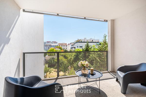 Appartement contemporain avec balcon