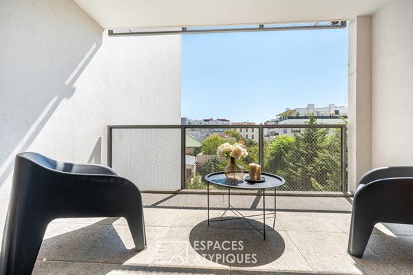 Appartement contemporain avec balcon