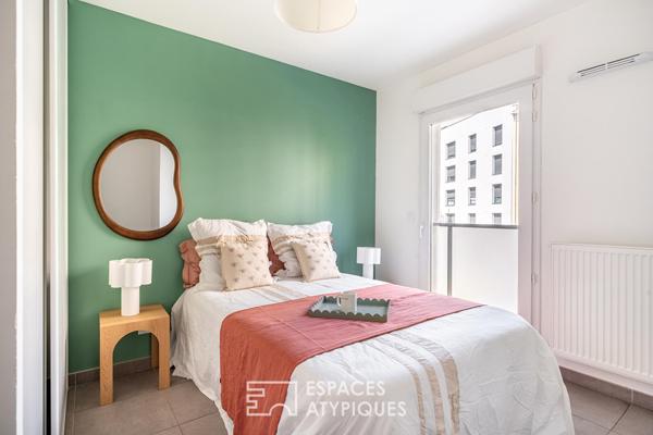 Appartement contemporain avec balcon